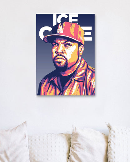 Ice Cube Pop Art 1 - @LuckyDream