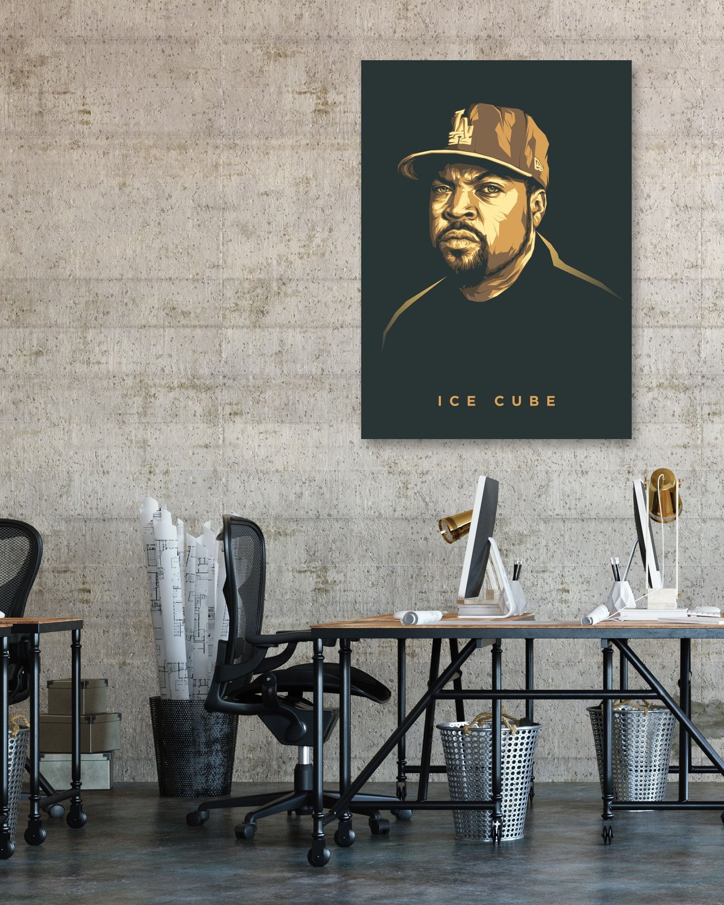 Ice Cube Pop Art 2 - @LuckyDream