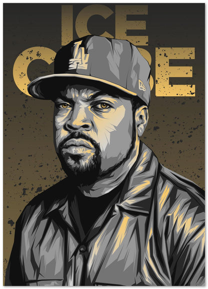 Ice Cube Pop Art 3 - @LuckyDream