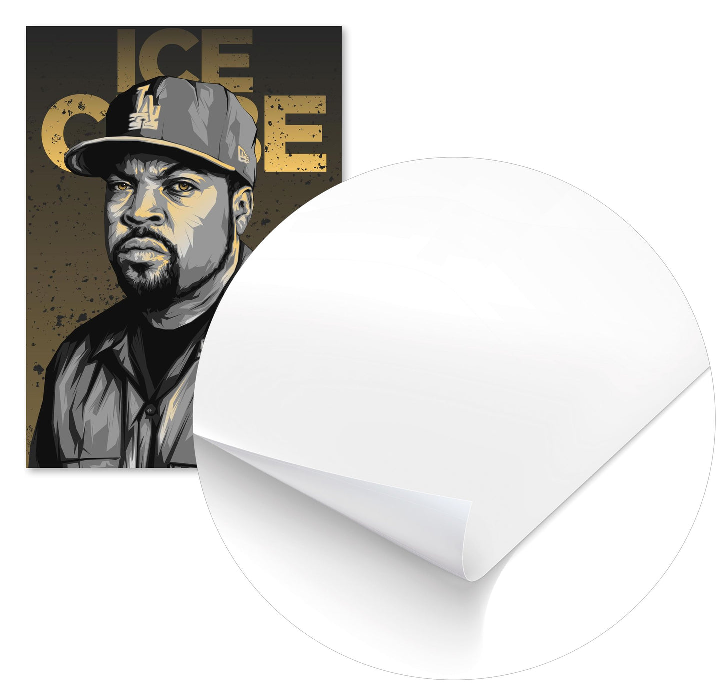 Ice Cube Pop Art 3 - @LuckyDream