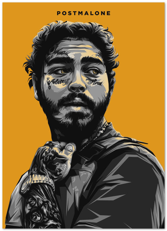 Post Malone Pop Art 2 - @LuckyDream