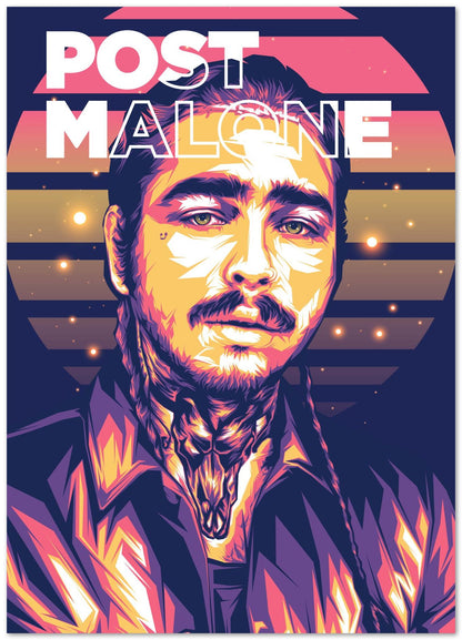 Post Malone Pop Art 3 - @LuckyDream