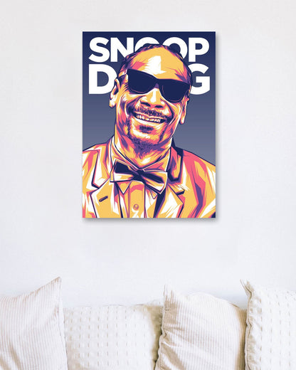 Snoop Dogg Pop Art 1 - @LuckyDream