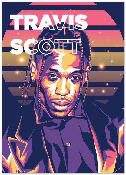 Travis Scott Pop Art 4 - @LuckyDream