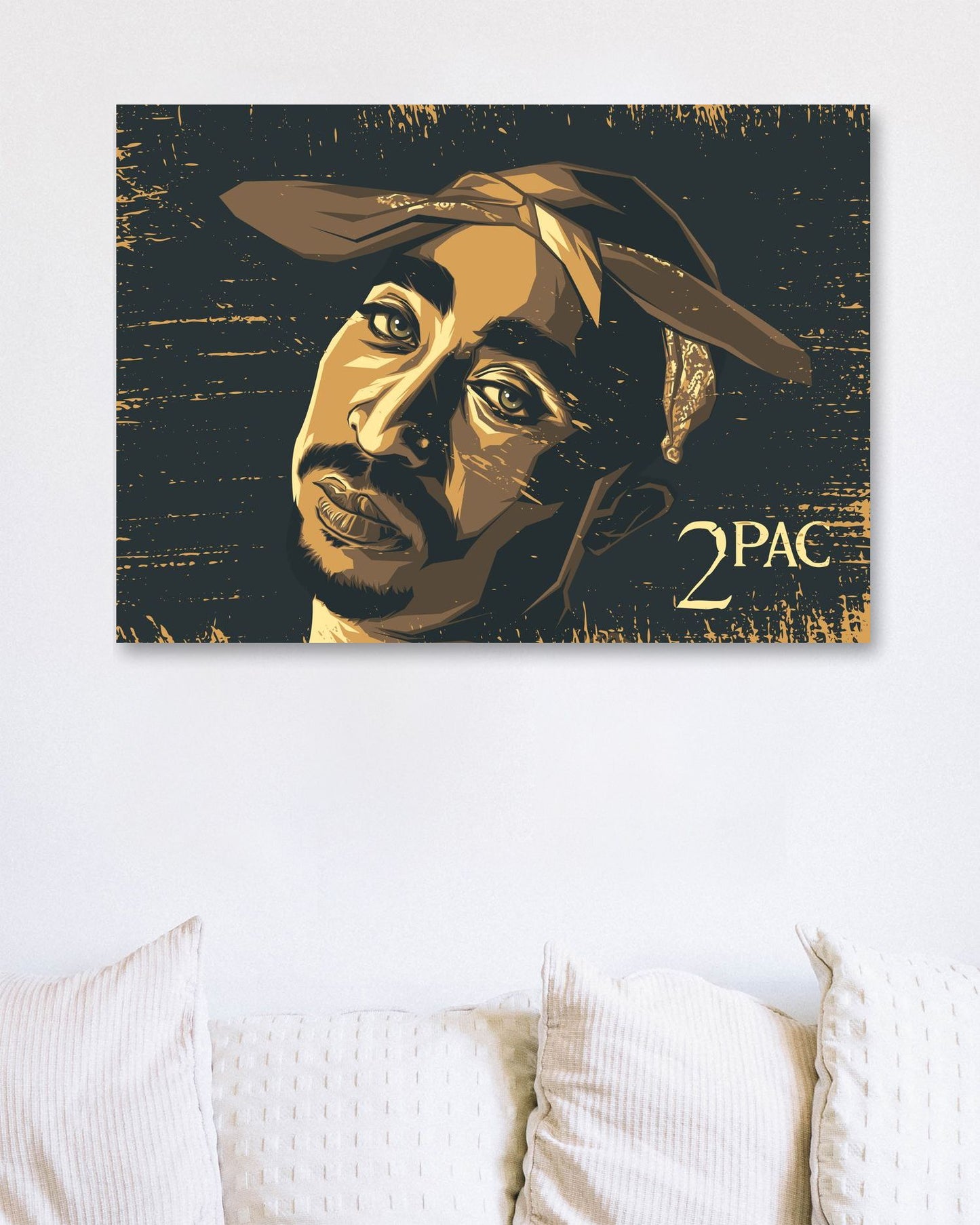 Tupac Shakur Pop Art 1 - @LuckyDream