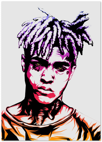 XXXTentacion Color Art - @LuckyDream