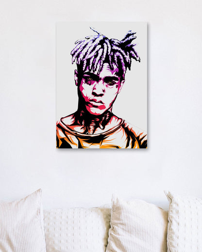 XXXTentacion Color Art - @LuckyDream