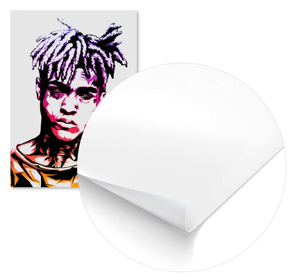 XXXTentacion Color Art - @LuckyDream