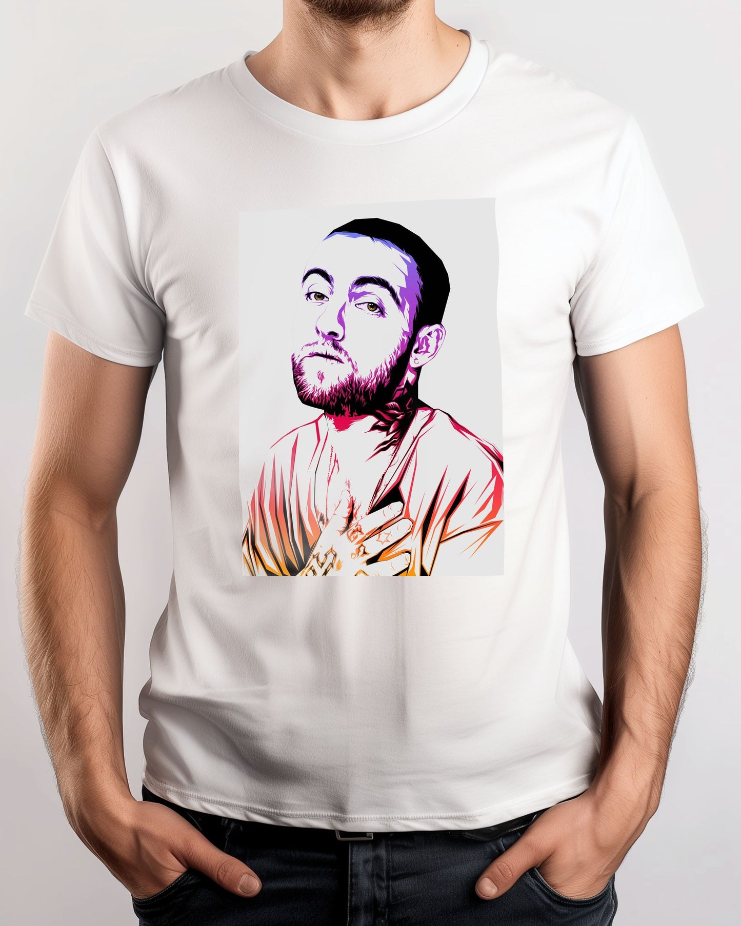 Mac Miller Color Art - @LuckyDream