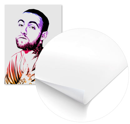 Mac Miller Color Art - @LuckyDream