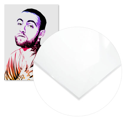 Mac Miller Color Art - @LuckyDream