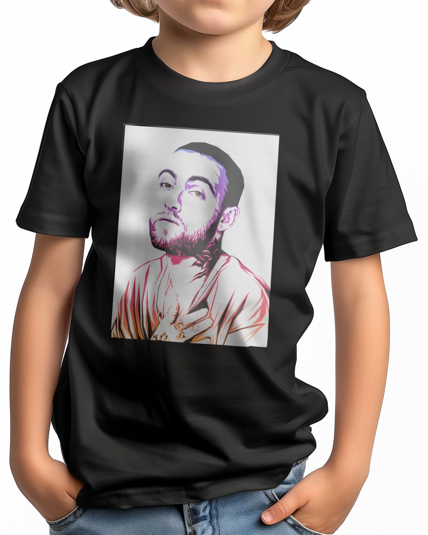 Mac Miller Color Art - @LuckyDream