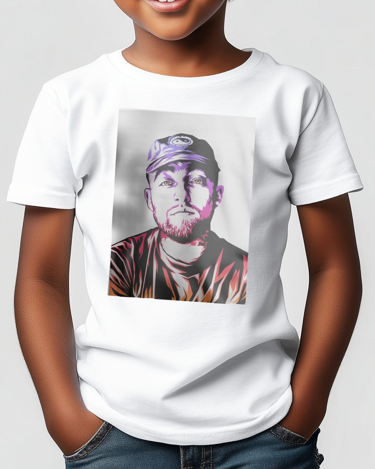 Mac Miller Color Art 1 - @LuckyDream