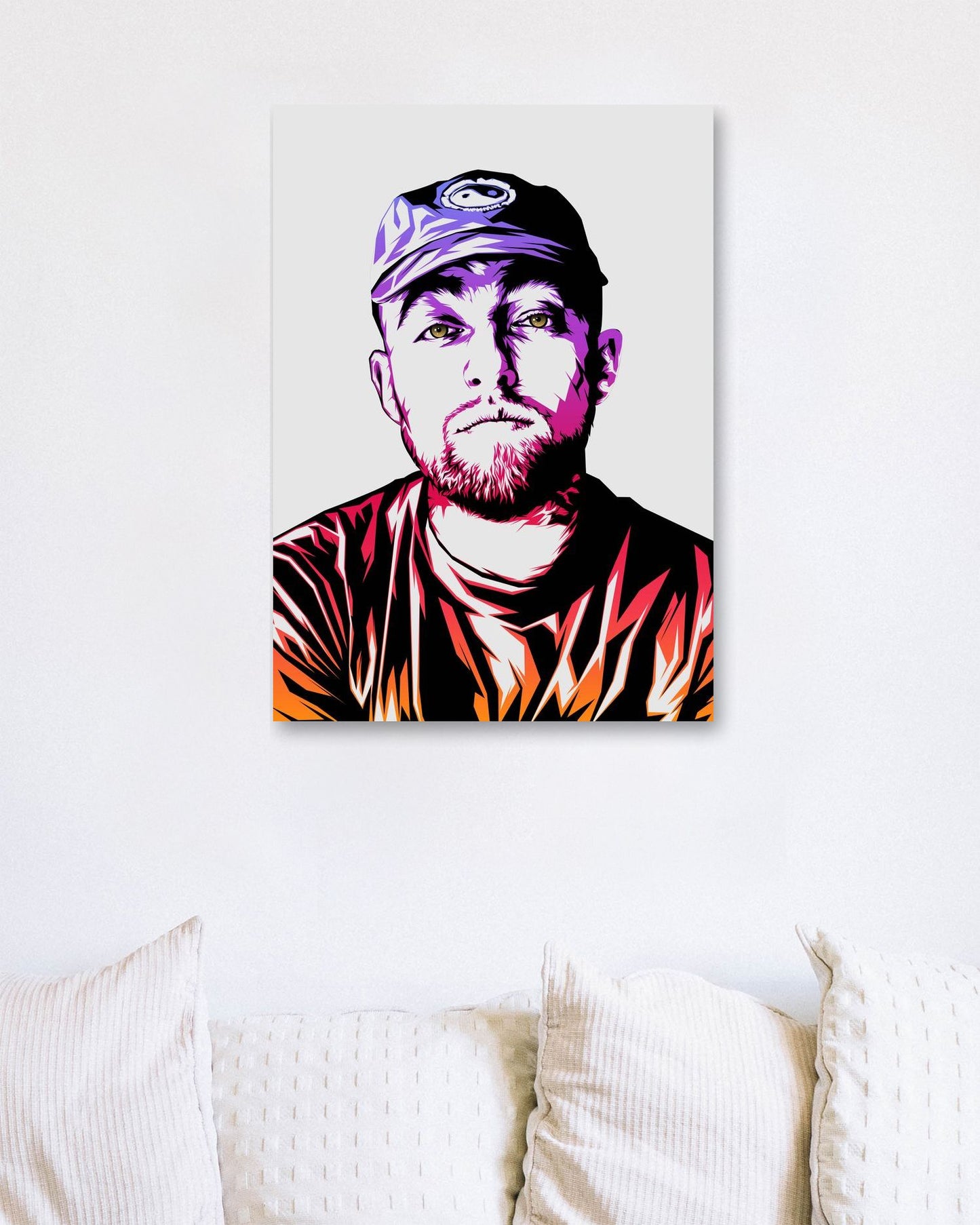 Mac Miller Color Art 1 - @LuckyDream