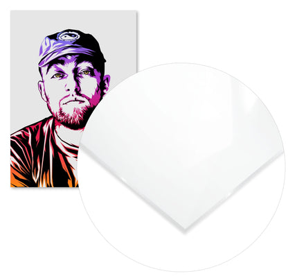 Mac Miller Color Art 1 - @LuckyDream