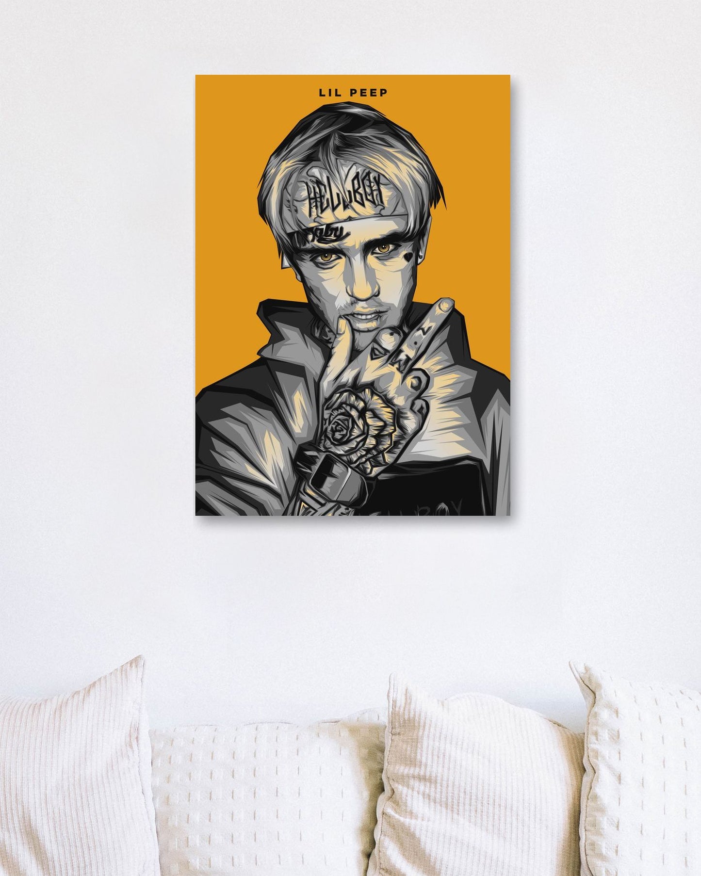 Lil Peep Pop Art 6 - @LuckyDream