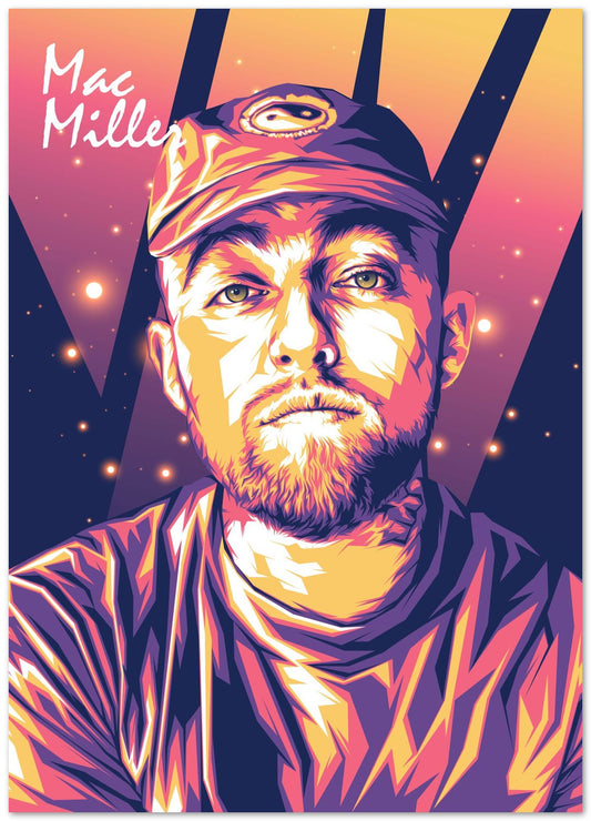 Mac Miller Pop Art 8 - @LuckyDream