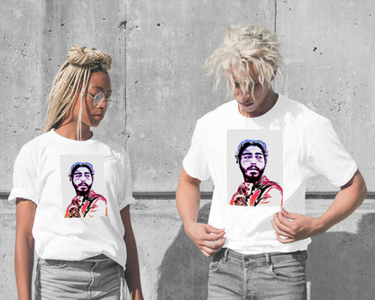 Post Malone Minimalist Pop Art - @LuckyDream