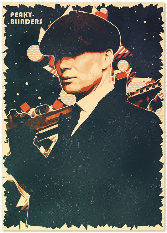 Peaky Blinders - Thomas Shelby Vintage Art - @ColorizeStudio