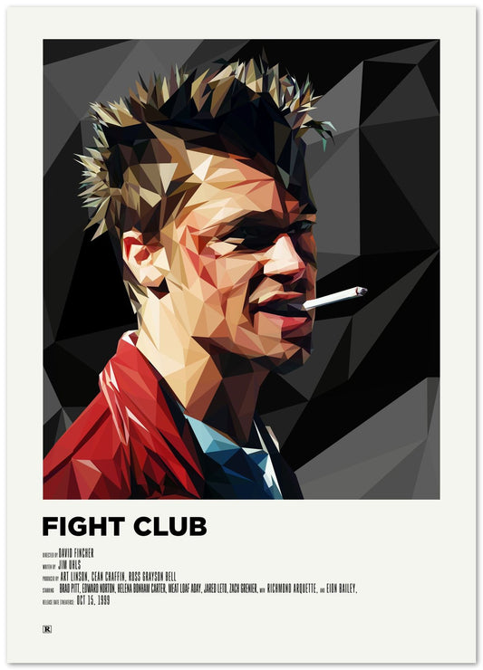 tyler durden brad pitt - @Artnesia