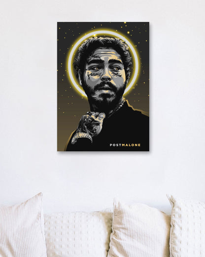 Post Malone Pop Art 6 - @LuckyDream