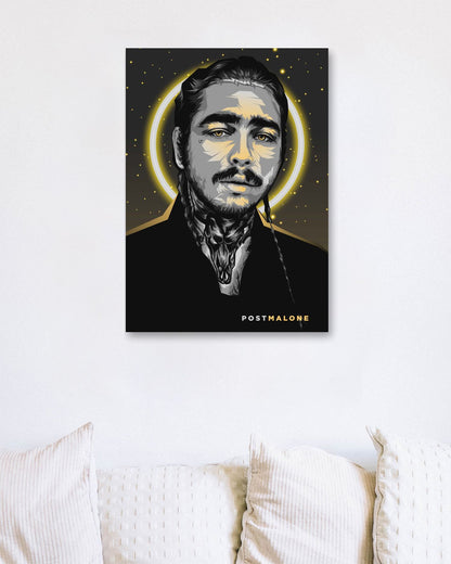 Post Malone Pop Art 7 - @LuckyDream