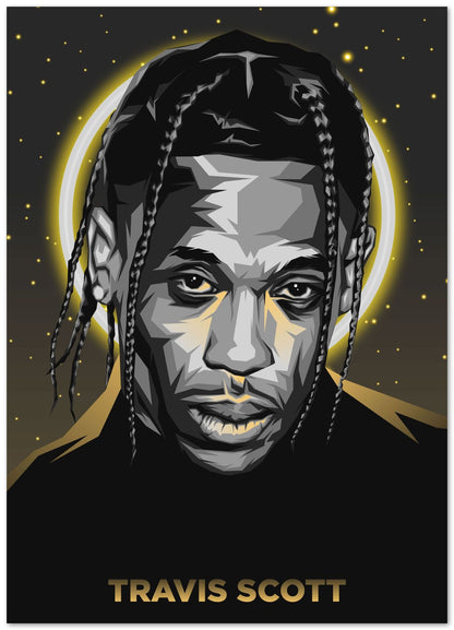 Travis Scott Pop Art 5 - @LuckyDream