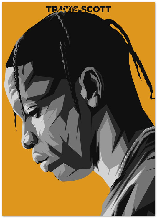 Travis Scott Pop Art 8 - @LuckyDream