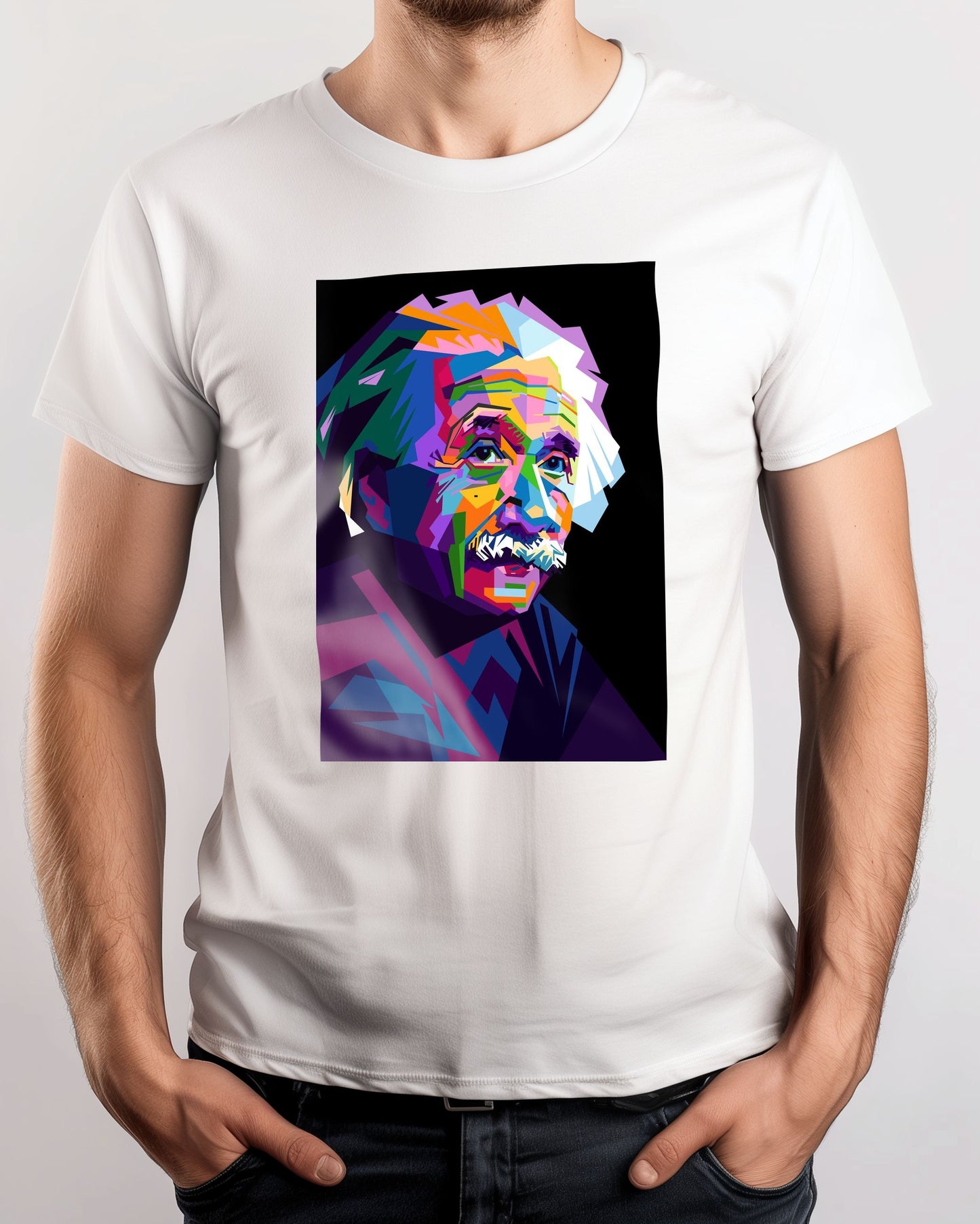 Albert Einstein pop art - @GhostArt