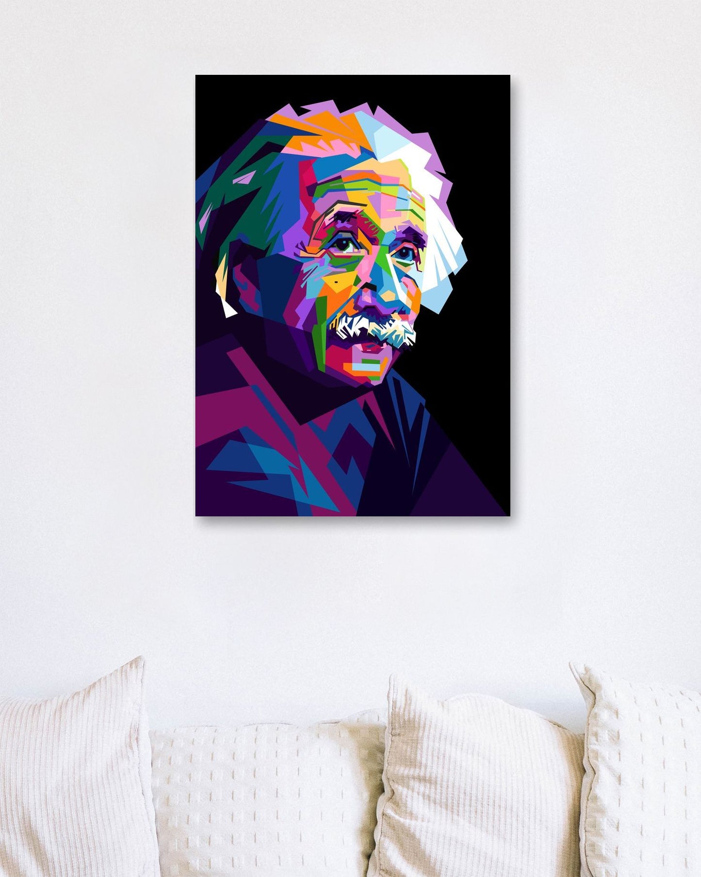 Albert Einstein pop art - @GhostArt