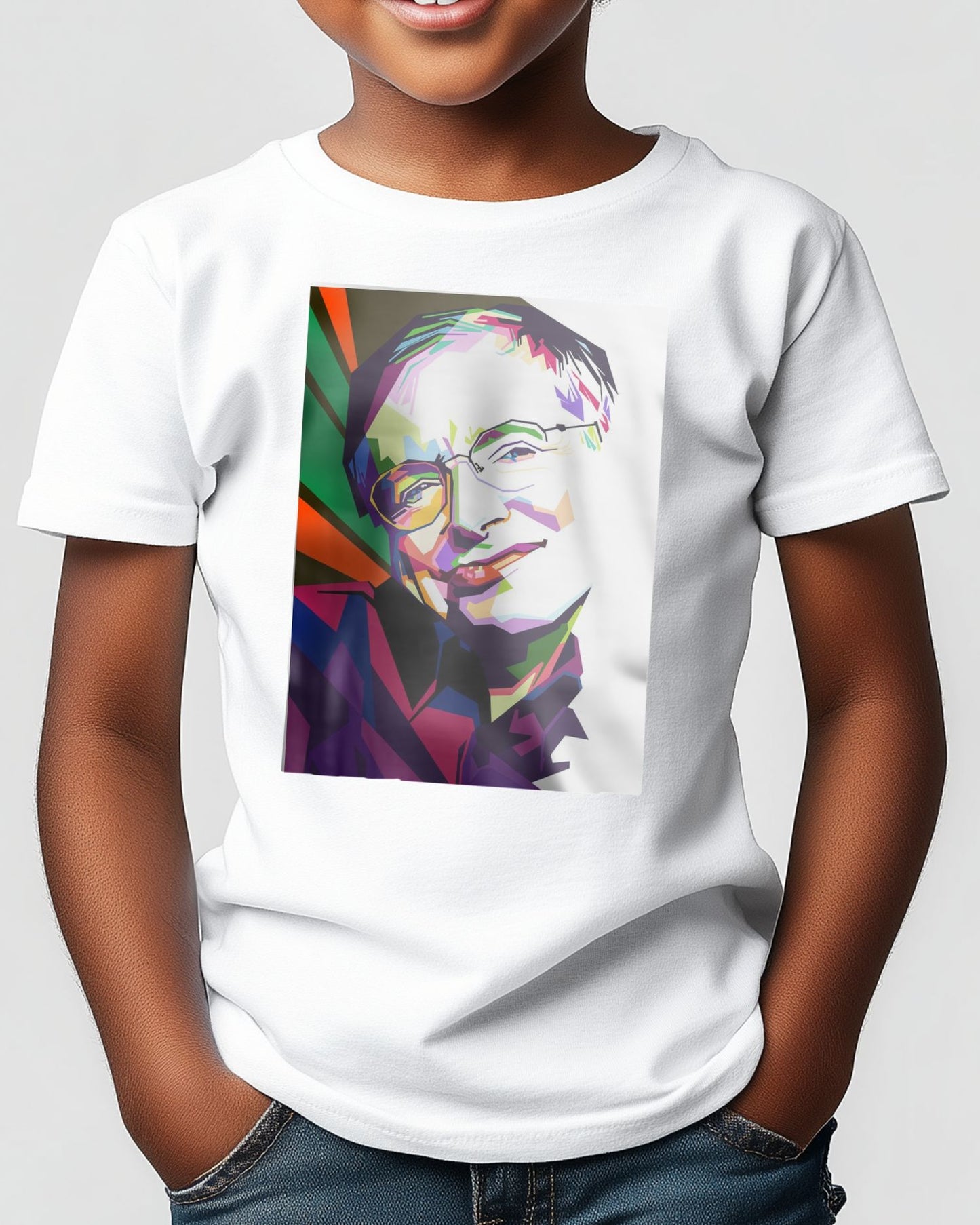 Stephen Hawking pop art - @GhostArt