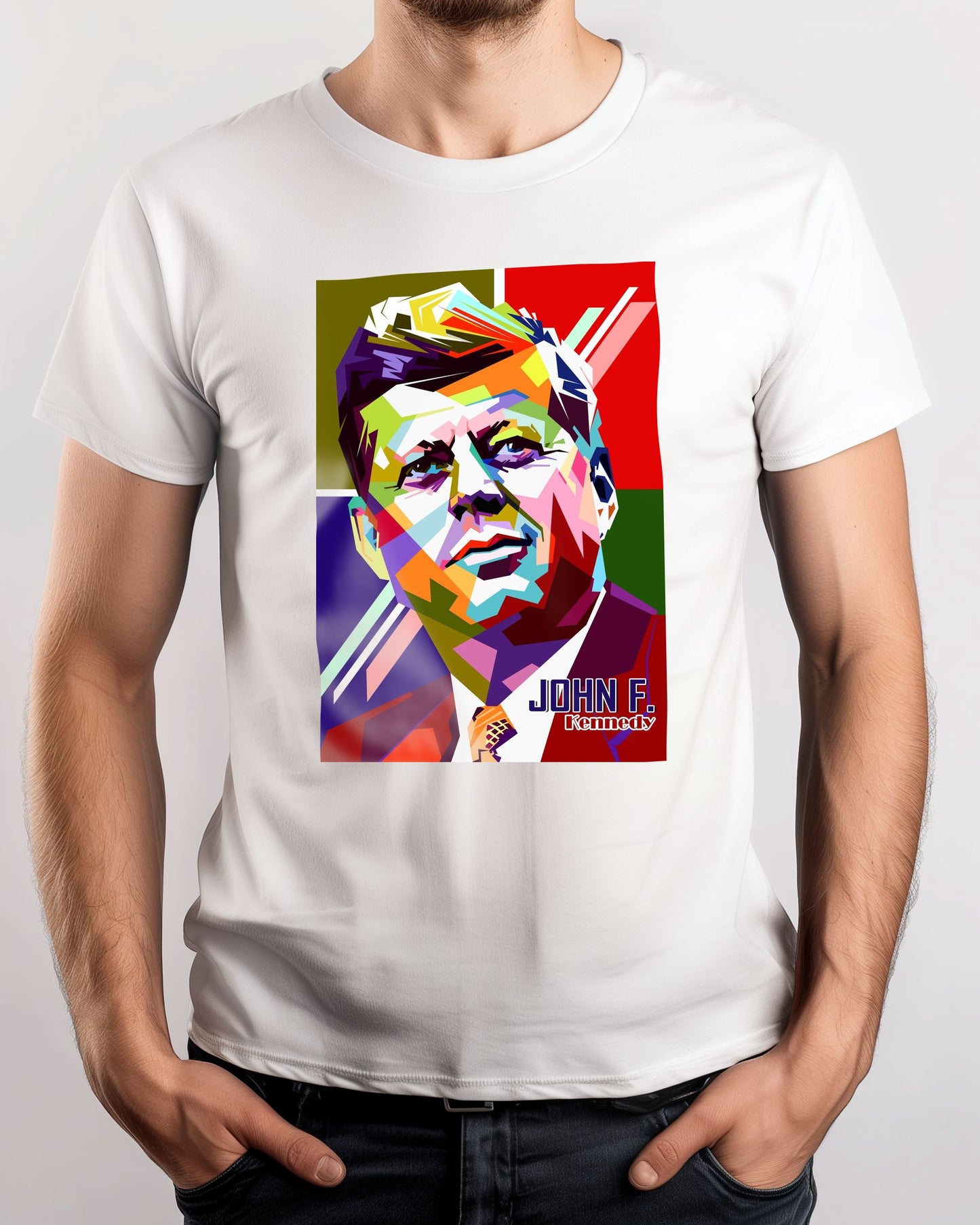 John F. Kennedy pop art - @GhostArt