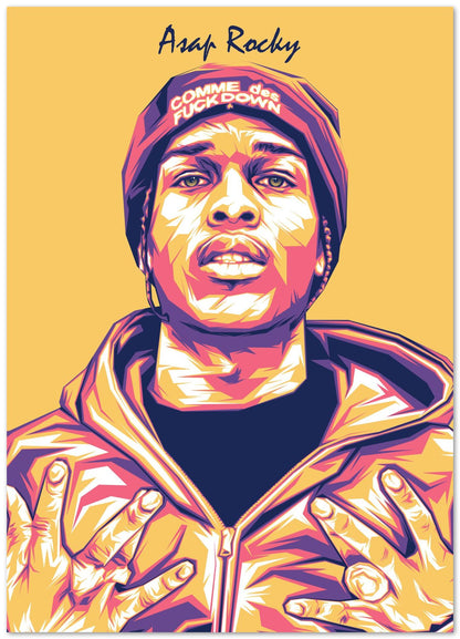 Asap Rocky Pop Art 4 - @LuckyDream