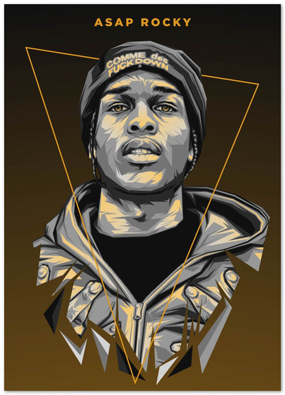 Asap Rocky Pop Art 6 - @LuckyDream