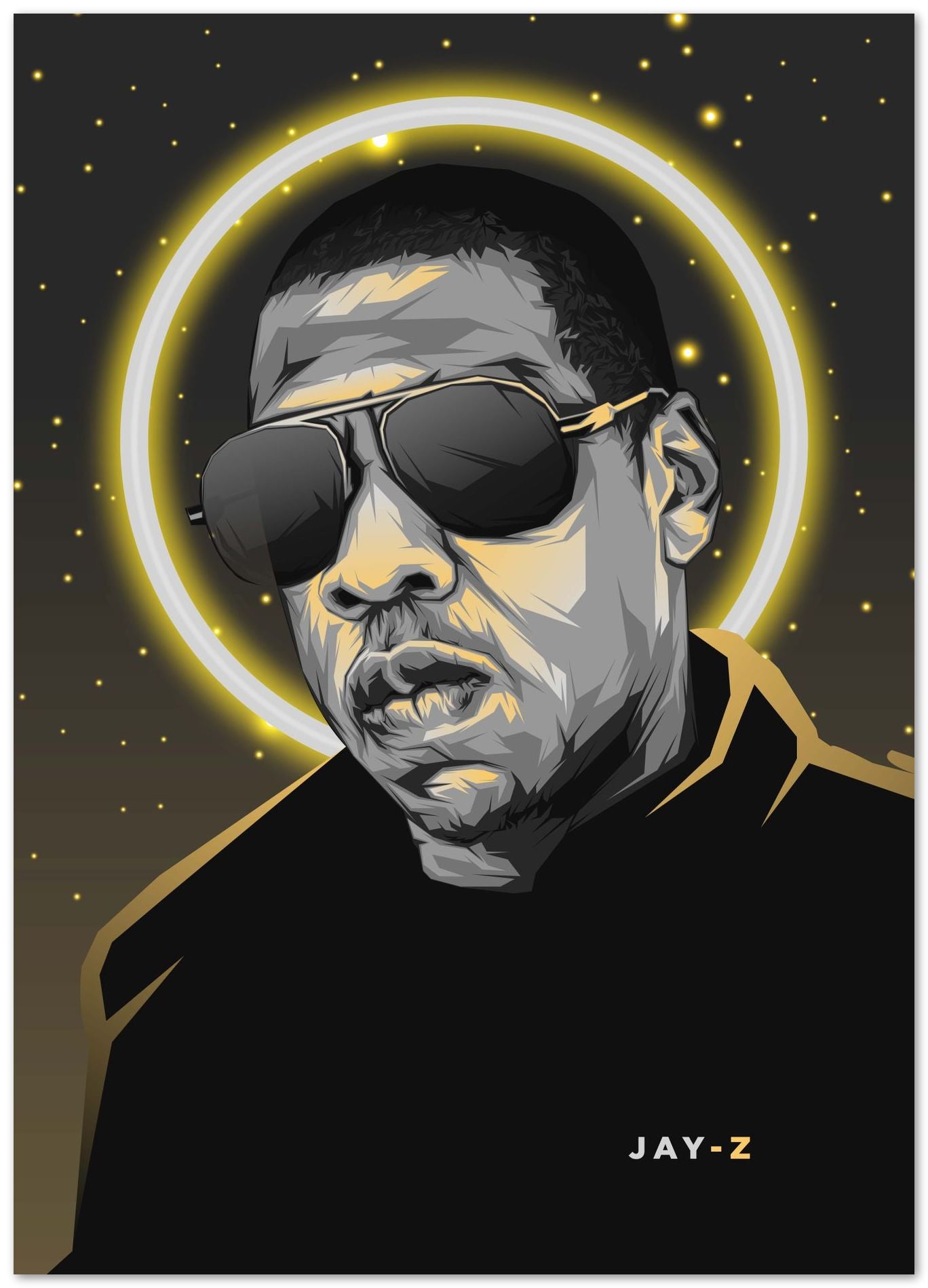 Jay Z Pop Art 4 - @LuckyDream