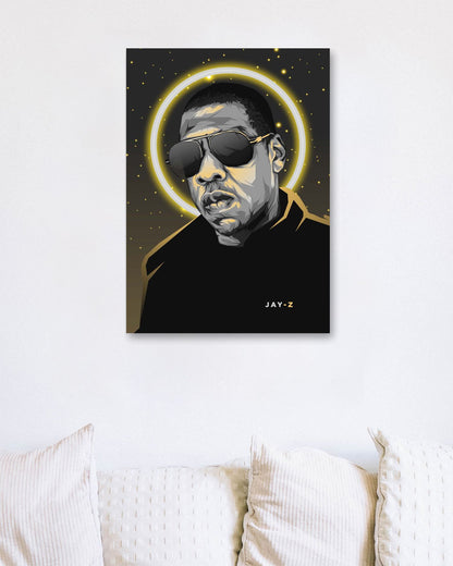 Jay Z Pop Art 4 - @LuckyDream