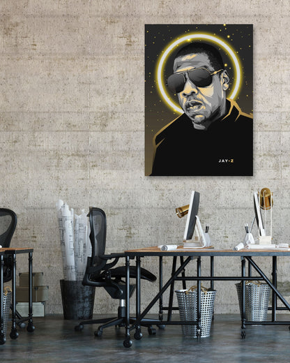 Jay Z Pop Art 4 - @LuckyDream