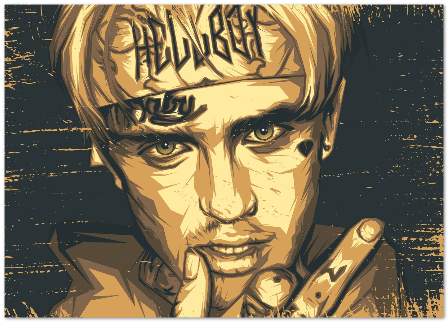 Lil Peep Pop Art 7 - @LuckyDream