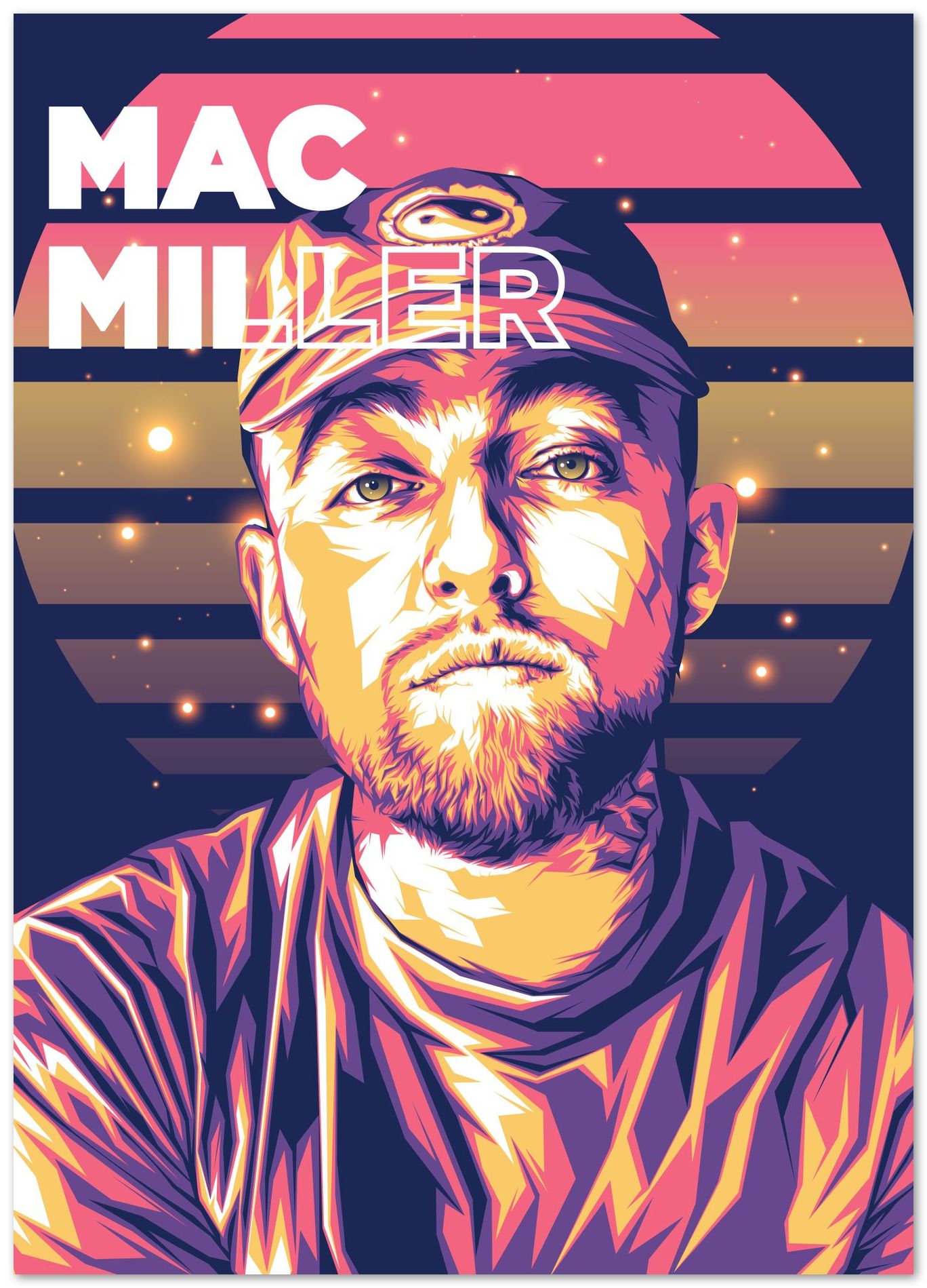 Mac Miller Pop Art 9 - @LuckyDream