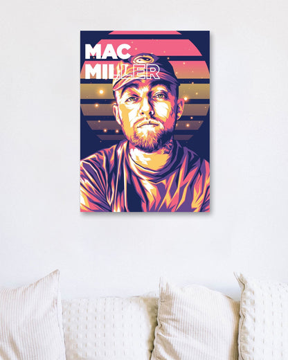 Mac Miller Pop Art 9 - @LuckyDream