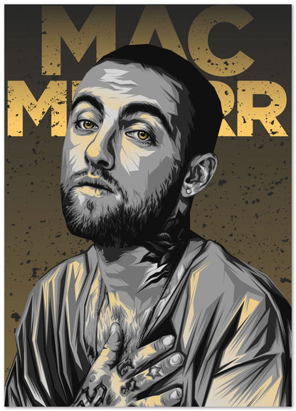 Mac Miller Pop Art 10 - @LuckyDream