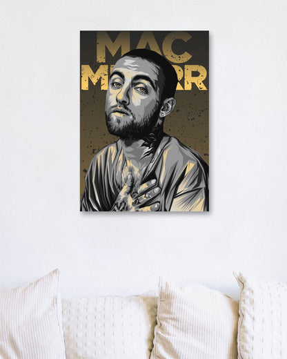 Mac Miller Pop Art 10 - @LuckyDream