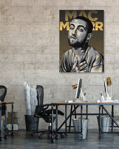 Mac Miller Pop Art 10 - @LuckyDream