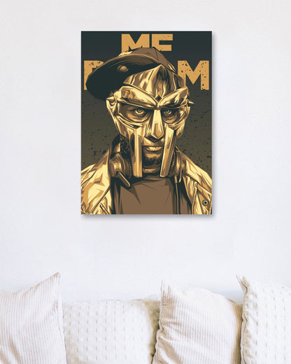 MF Doom Pop Art 2 - @LuckyDream