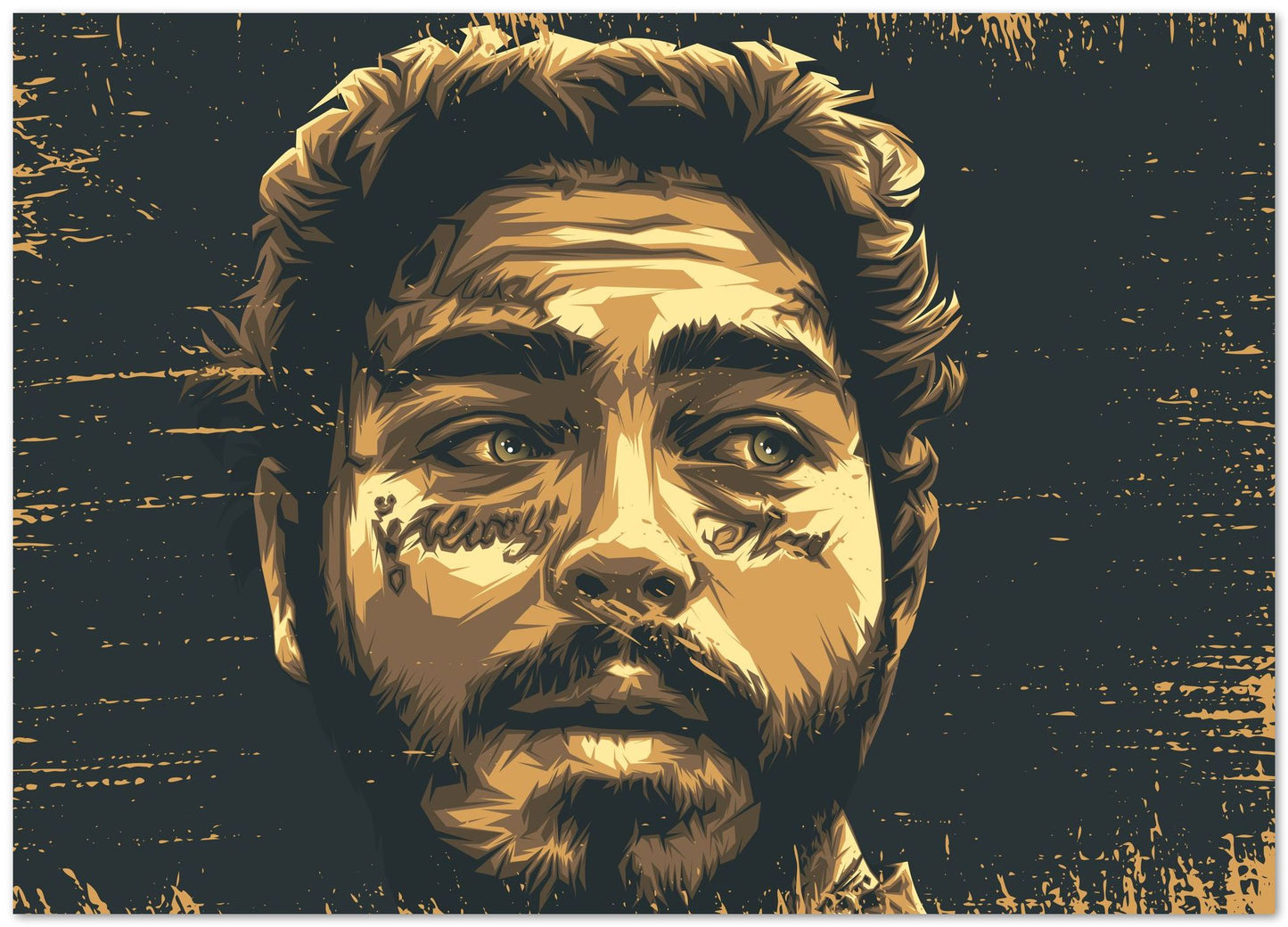 Post Malone Pop Art 9 - @LuckyDream