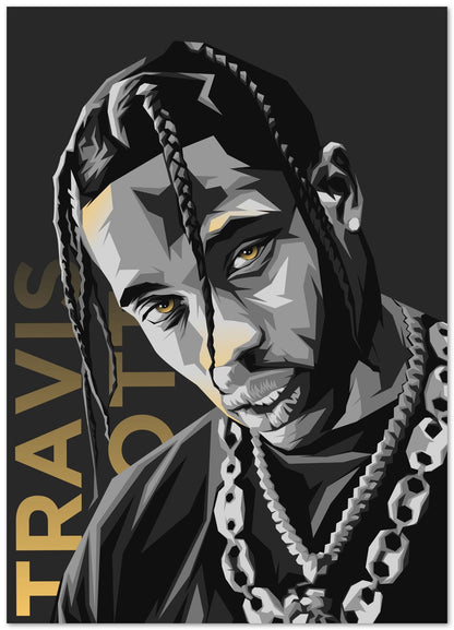 Travis Scott Pop Art 8 - @LuckyDream