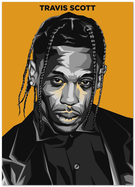 Travis Scott Pop Art 10 - @LuckyDream