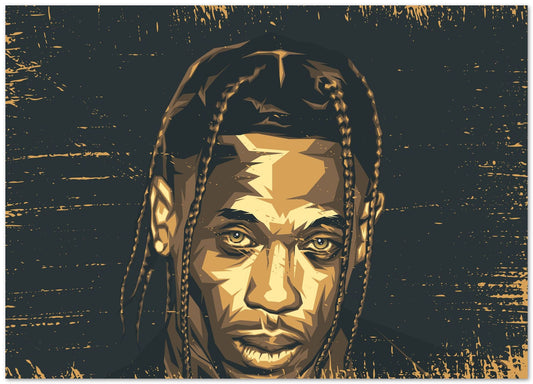 Travis Scott Pop Art 11 - @LuckyDream