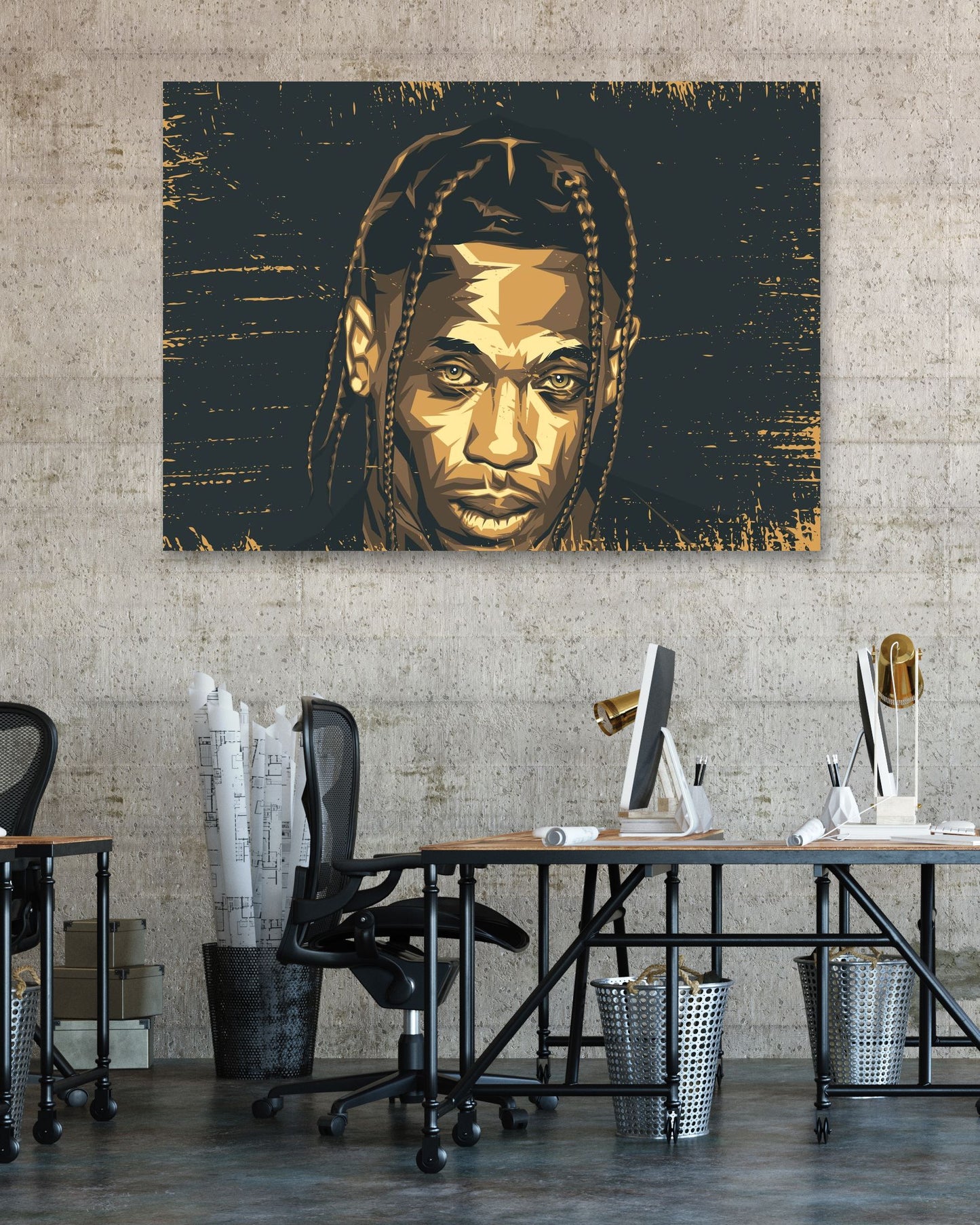 Travis Scott Pop Art 11 - @LuckyDream