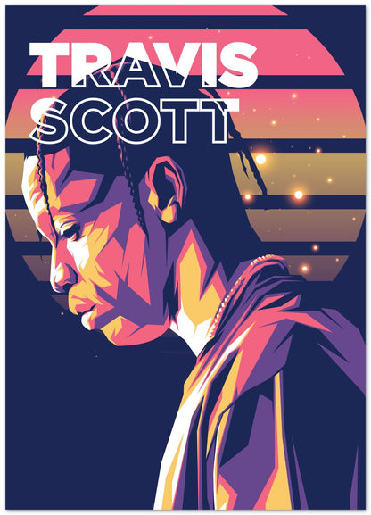 Travis Scott Pop Art 12 - @LuckyDream